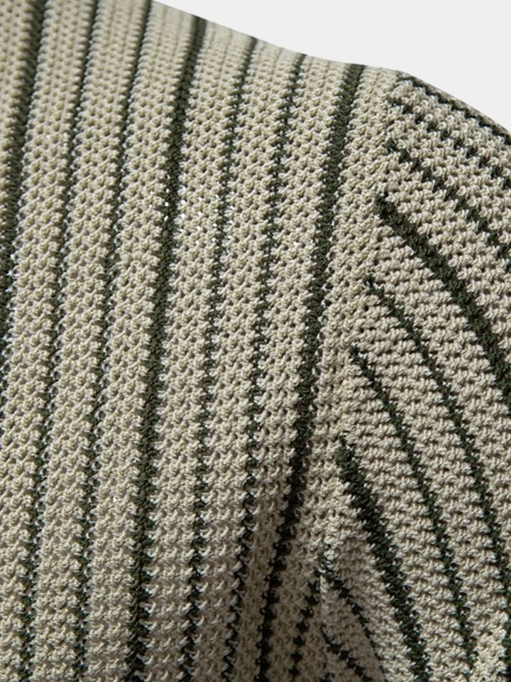 Polo en maille rayée - Leviana 