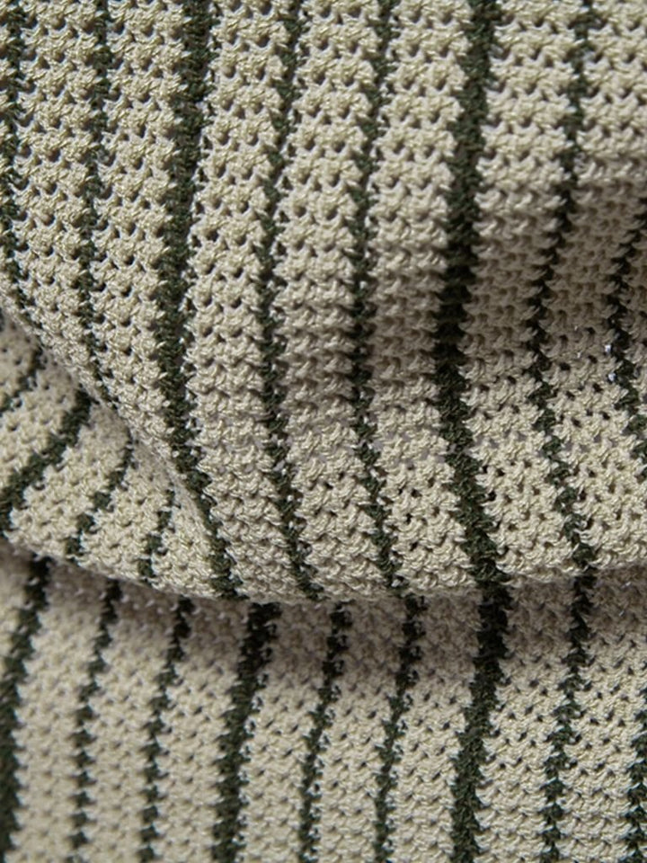 Polo en maille rayée - Leviana 