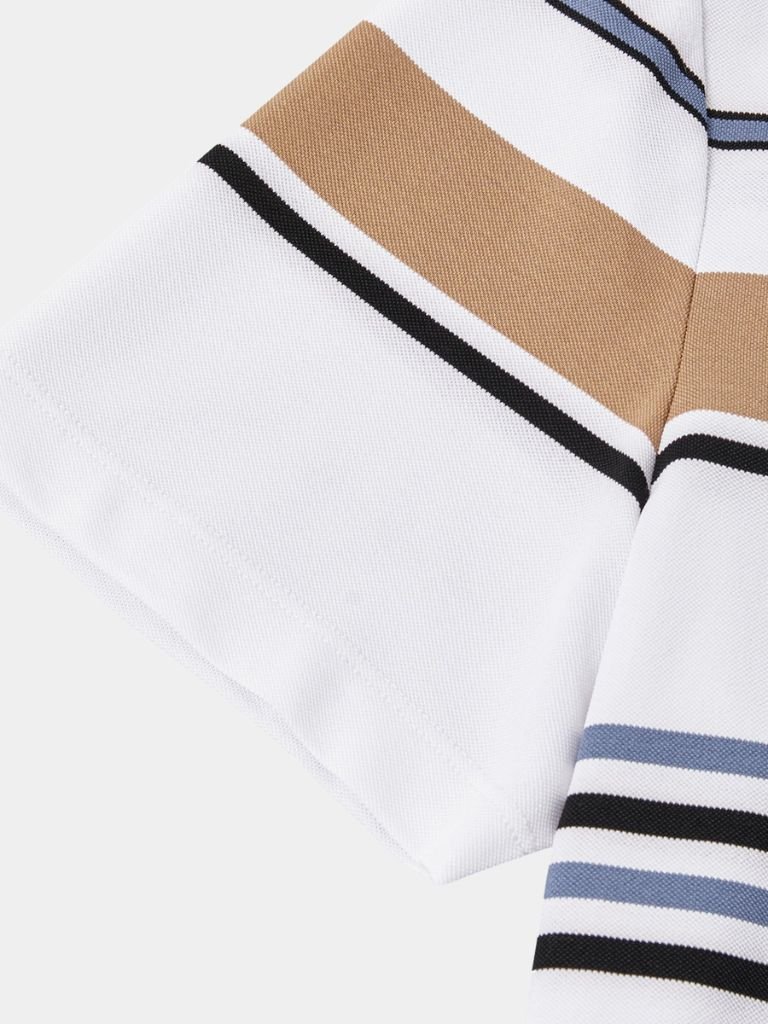 Polo Rayé Coucher de Soleil – Leviana 