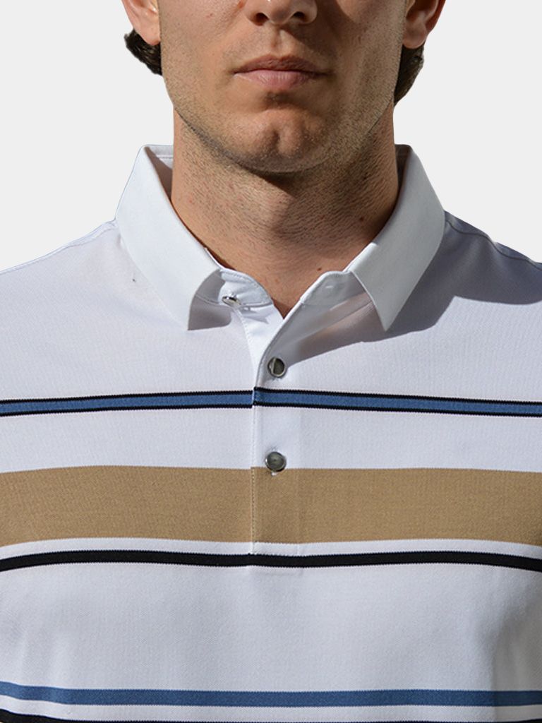 Polo Rayé Coucher de Soleil – Leviana 