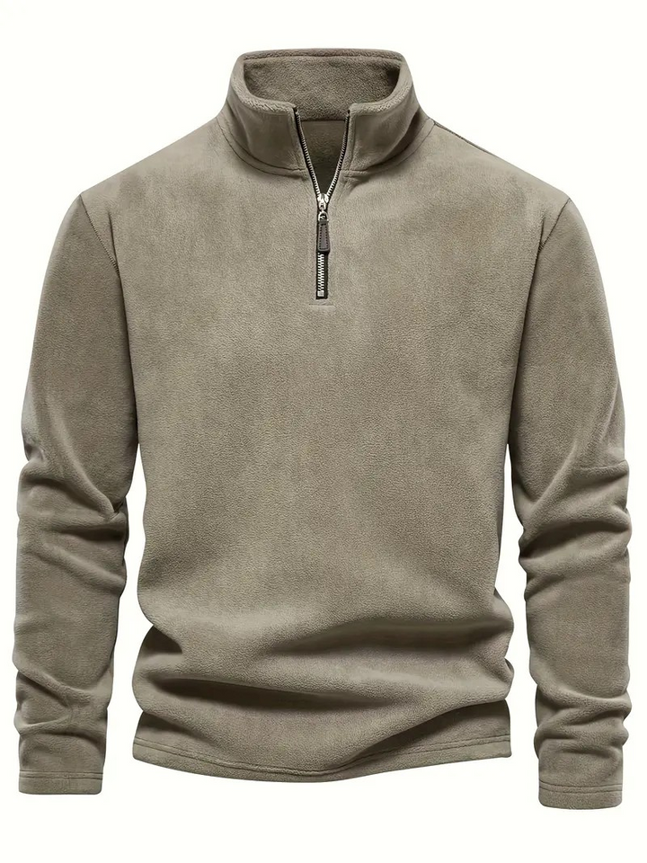 Joshua - Pull-over zippé confortable 