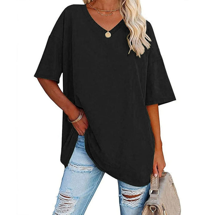Gisele - T-shirt en coton élégant 