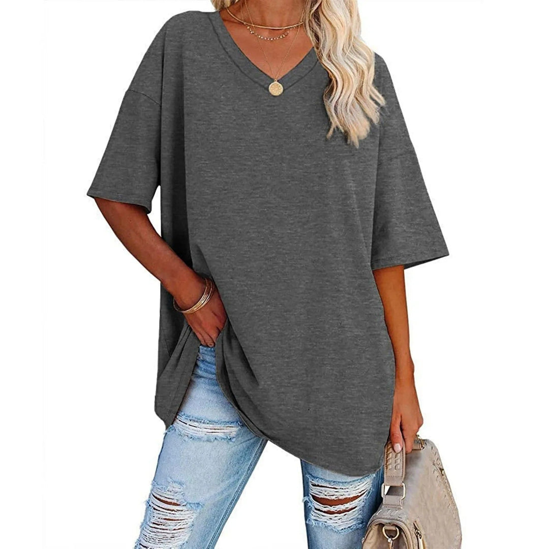 Gisele - T-shirt en coton élégant 