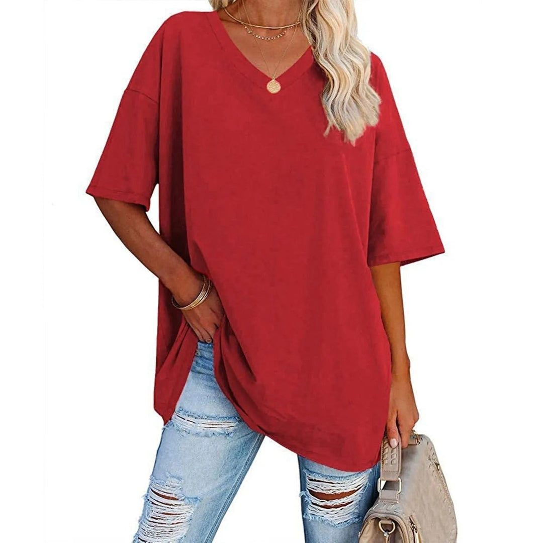 Gisele - T-shirt en coton élégant 
