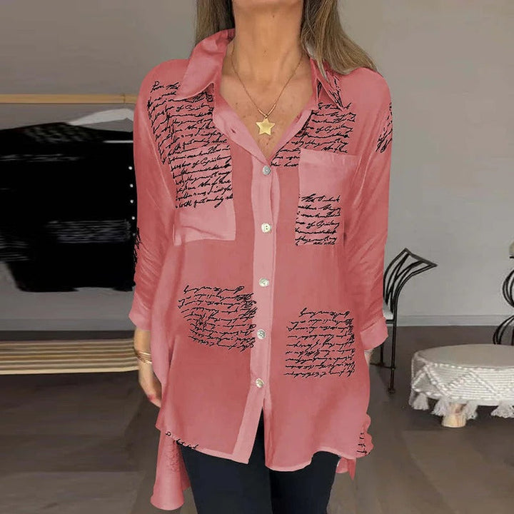 Monique - Blouse de Printemps Élégante 