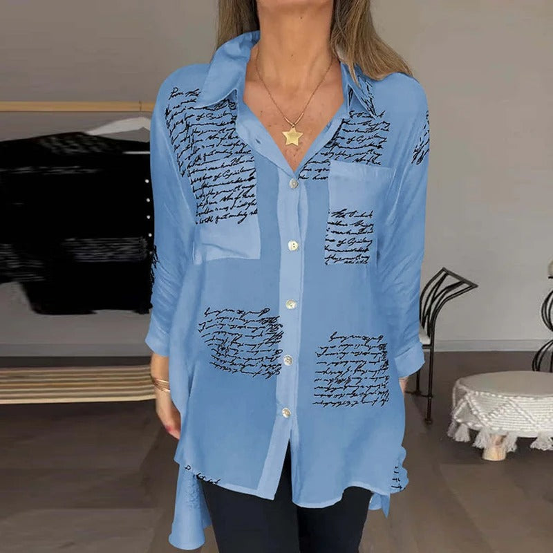 Monique - Blouse de Printemps Élégante 