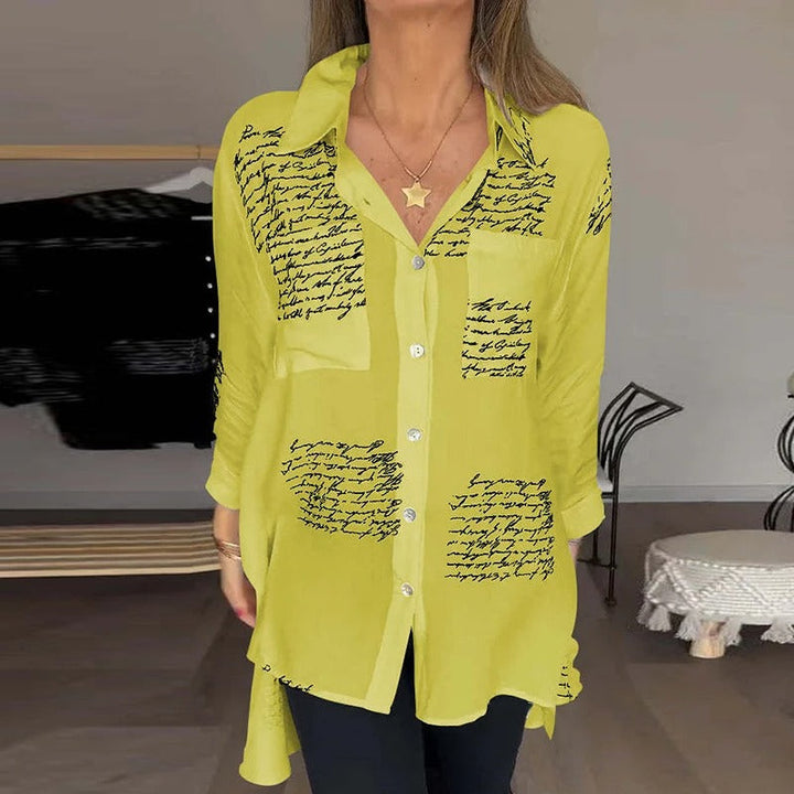 Monique - Blouse de Printemps Élégante 