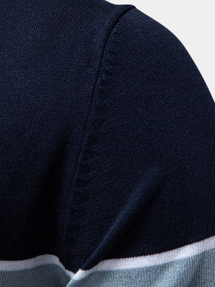 Polo en velours bronzé – Leviana 