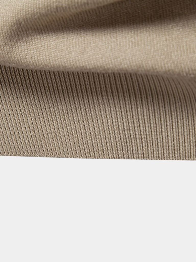 Polo en velours bronzé – Leviana 