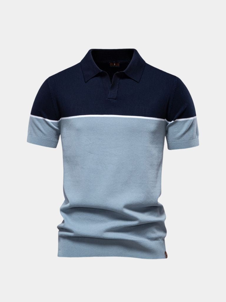 Polo en velours bronzé – Leviana 