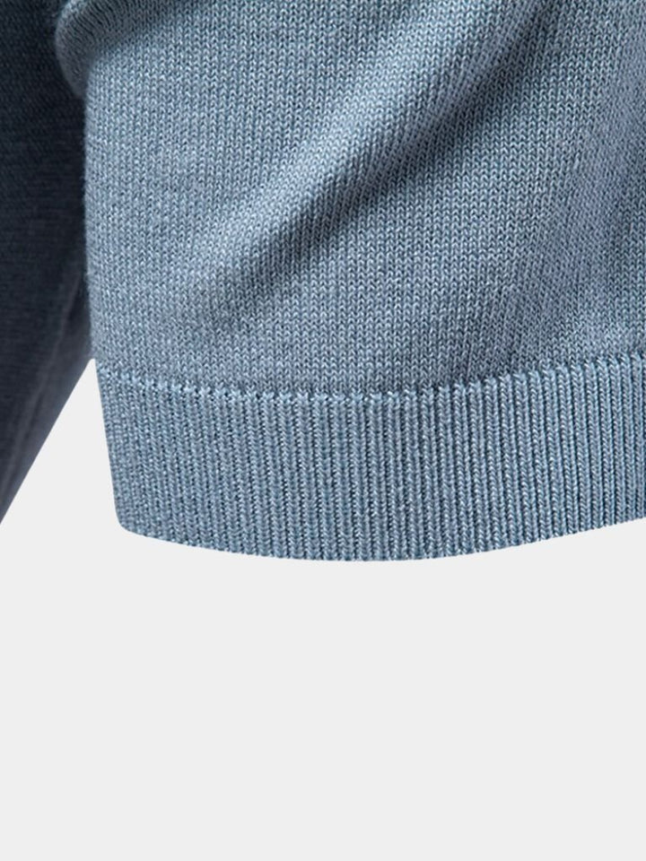 Polo en velours bronzé – Leviana 