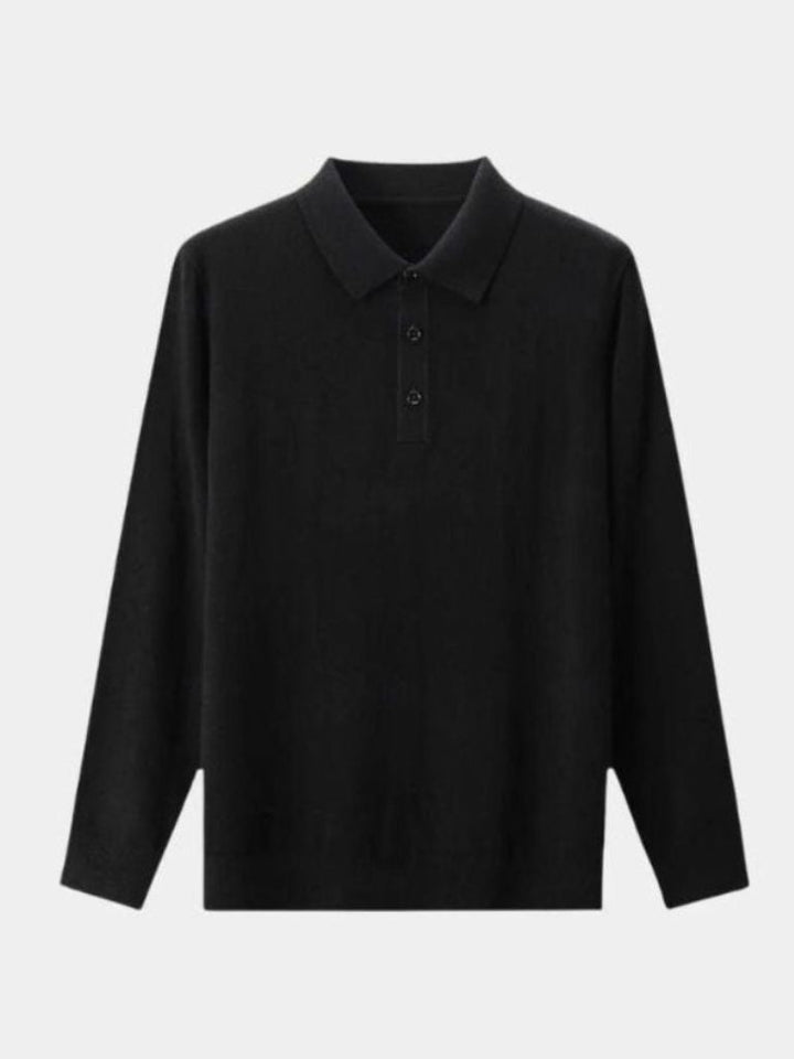 Pull en maille de laine à boutons - Leviana 