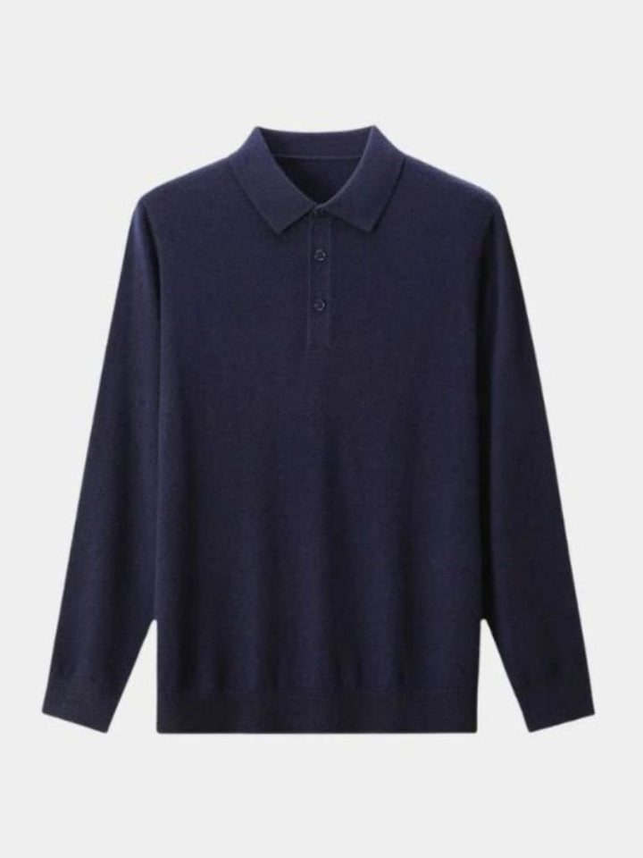 Pull en maille de laine à boutons - Leviana 