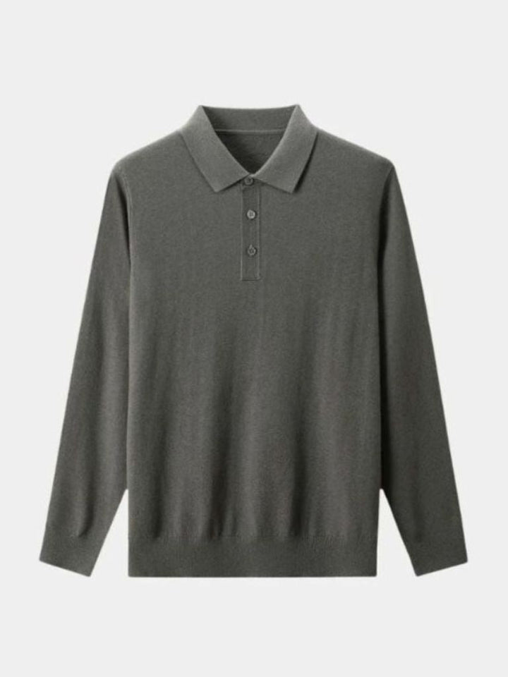 Pull en maille de laine à boutons - Leviana 